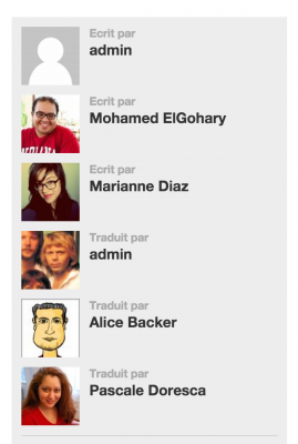 Prototype demo of a post with three authors and three translators, which hopefully will never happen!