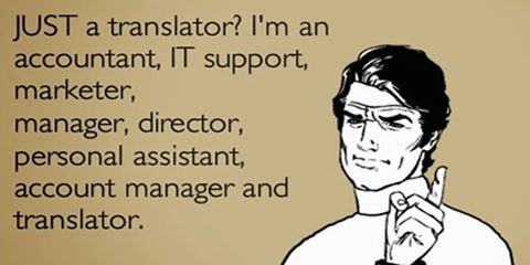 Só tradutor?